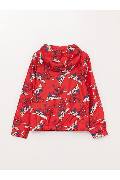 LC Waikiki Hooded Spider-Man Printed Boy's Raincoat