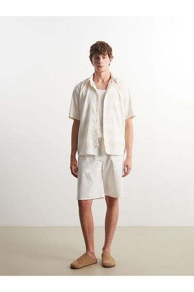 LC Waikiki Comfortable Fit Short Sleeve Men's Shirt