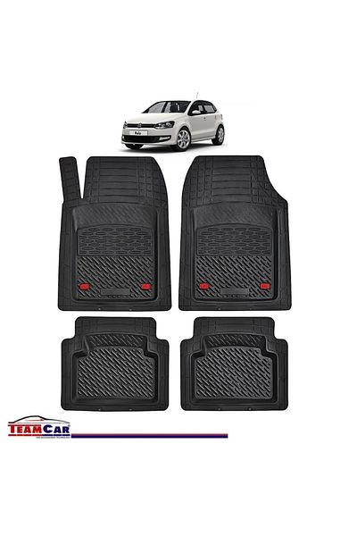 TEAMCAR ® Car Mats Tray Type Volkswagen Polo Mk5 (6R/6C) Hatchback 5 doors (2009–2017)