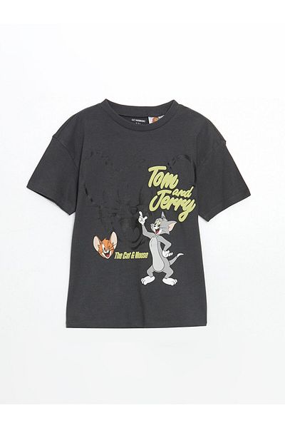 LC Waikiki Tom and Jerry Printed Boys' T-Shirt