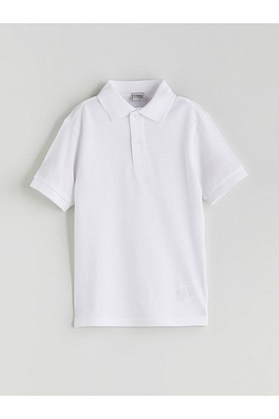 LC Waikiki Polo Neck Short Sleeve Basic Boys' T-Shirt