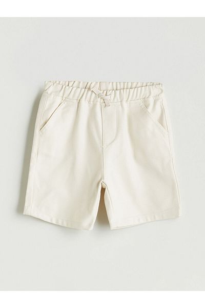 LC Waikiki New Season Basic Boy's Shorts with Elastic Waist - S5Lg87Z1