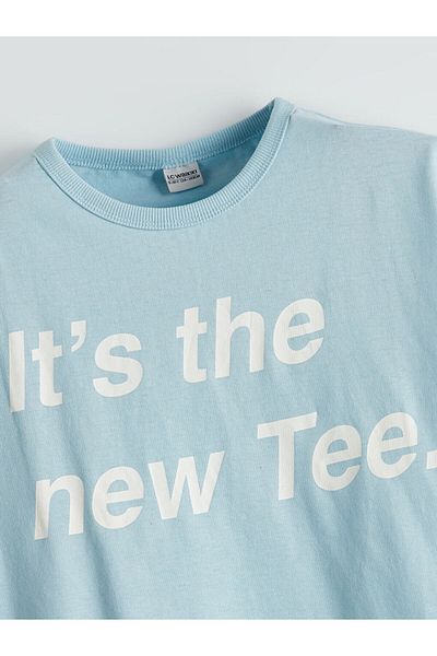 LC Waikiki Tricou drept pentru băiat cu gât crew