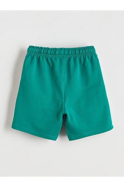 LC Waikiki Elastic Waist Printed Boys Shorts