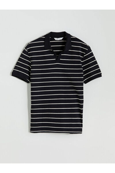 LC Waikiki Quality Parts from Celebi Store |   Polo Neck Striped Men's T-Shirt