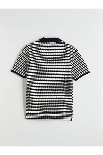 LC Waikiki Polo Neck Striped Men's T-Shirt