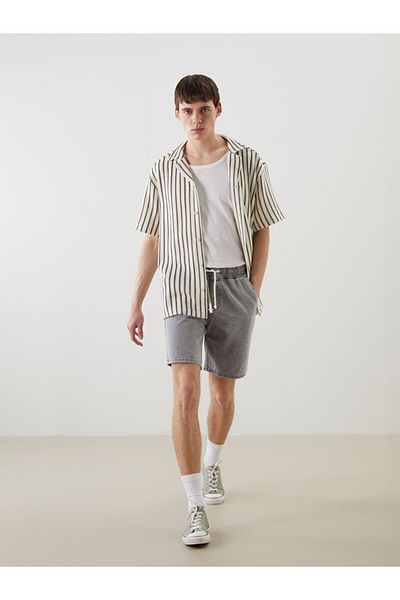 LC Waikiki New Season Comfortable Fit Men's Jean Shorts - S5K965Z8