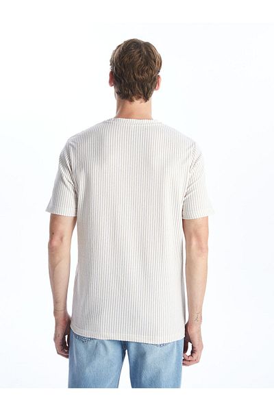 LC Waikiki Men's T-Shirt with Fabric Detail Bu05