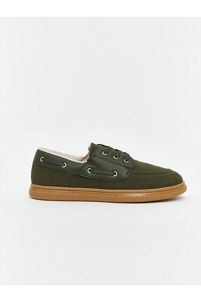 LC Waikiki Lcw Steps Khaki Lace-Up Boys' Classic Shoes