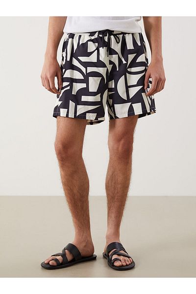 LC Waikiki Short Length Patterned Men's Sea Shorts
