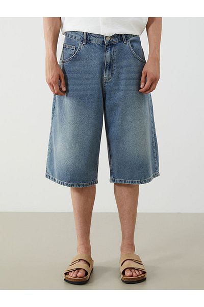 LC Waikiki Comfortable Fit Men's Jean Shorts