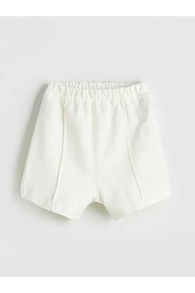 LC Waikiki New Season Basic Baby Boy Shorts with Elastic Waist 2-Piece - S5Pe21Z1