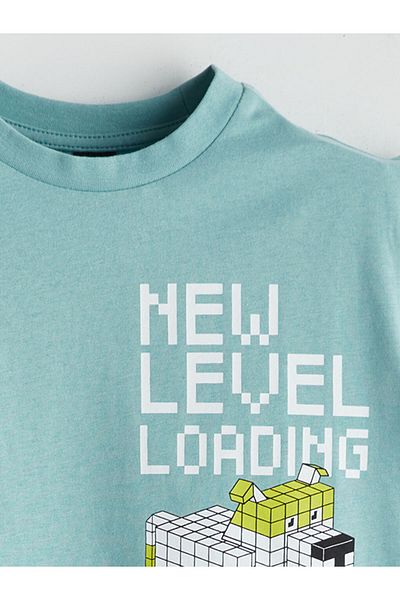 LC Waikiki Νέα σεζόν Crew Neck Boy's Tisort - S5JJ47Z4