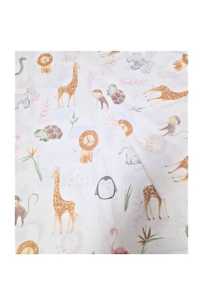 Sabaev 100% natural cotton textile material, width 240 cm, Savana model