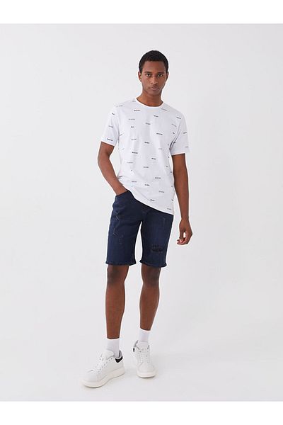 LC Waikiki Extra Slim Fit Men's Jean Shorts
