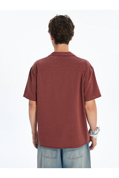 LC Waikiki Regular Fit Kısa Kollu Erkek Jean Gömlek
