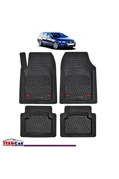 TEAMCAR ® Car Mats Tray Type Compatible with Volkswagen Passat B6 Variant, Estate (2005–2010)