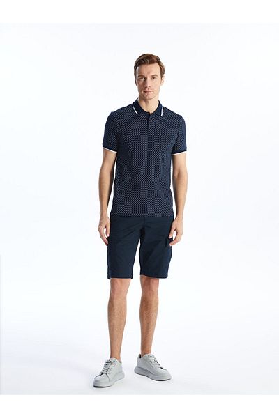 LC Waikiki Comfortable Fit Gabardine Men's Bermuda Shorts