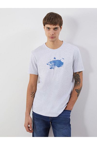 LC Waikiki Crew Neck Printed Men's T-Shirt