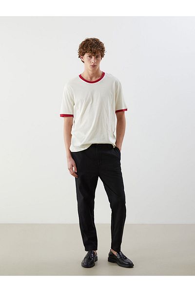 LC Waikiki Xside Men's Black Standard Fit Trousers