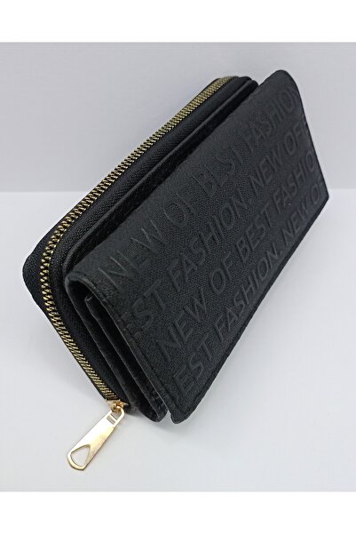 stilyy محفظة مفصلة باللون الأسود