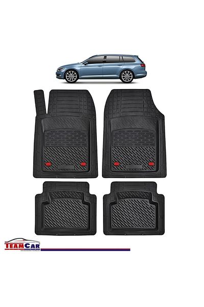 TEAMCAR ® Car Mats Tray Type Compatible with Volkswagen Passat B8 Variant, Estate (2014–2024)
