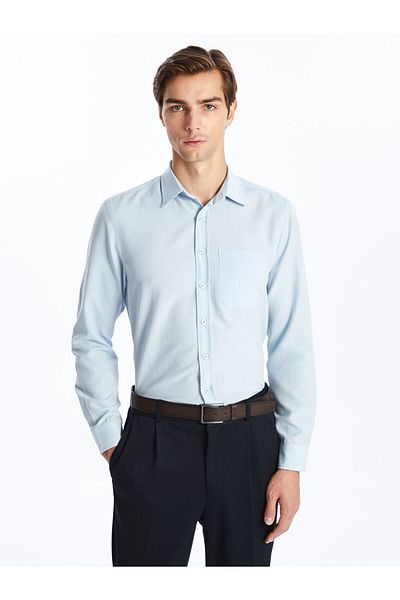 LC Waikiki Regular Fit White Men's Shirt Eg136