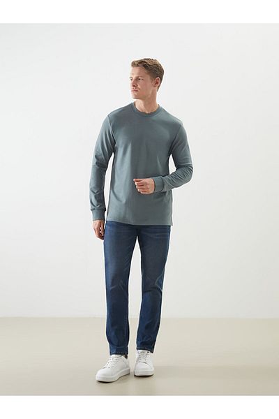LC Waikiki Crew Neck Long Sleeve Men's Sweatshirt