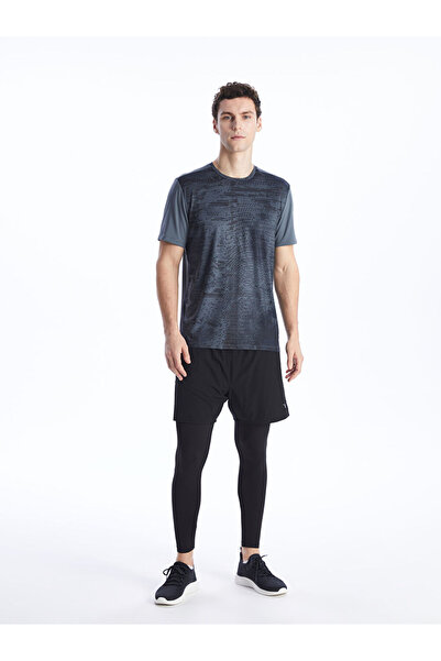 LC Waikiki Black Slim Fit Men's Tights Shorts