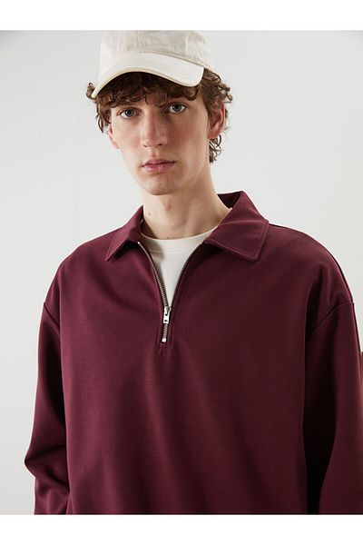 LC Waikiki Polo Neck Men's Sweatshirt