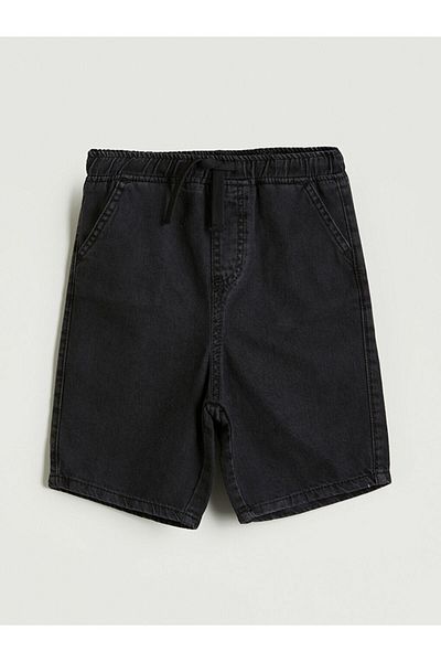 LC Waikiki New Season Basic Boy's Jean Shorts with Pockets - S5Qp40Z1