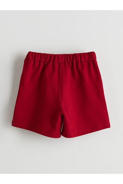 LC Waikiki Elastic Waist Printed Baby Boy Shorts