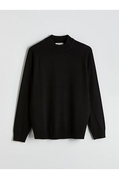 LC Waikiki Half Turtleneck Long Sleeve Men's Knitwear Sweater
