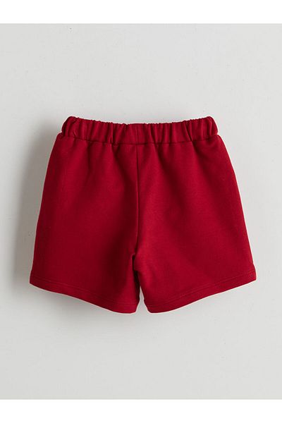 LC Waikiki Elastic Waist Printed Baby Boy Shorts