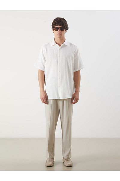 LC Waikiki Regular Fit Short Sleeve Men's Shirt