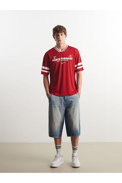 LC Waikiki Tricou pentru bărbați cu decolteu în V de sezon nou - S5P770Z8
