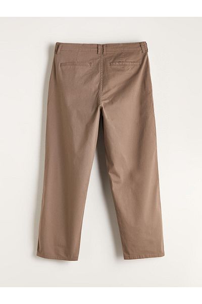 LC Waikiki Xside Brown Comfortable Fit Gabardine Men's Trousers