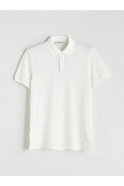 LC Waikiki Ανδρικό T-Shirt Polo Neck Pique
