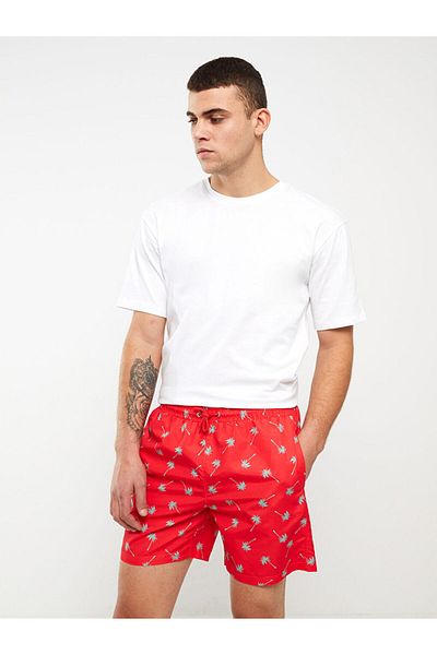 LC Waikiki Short Length Patterned Men's Sea Shorts