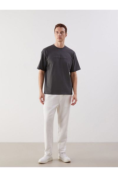 LC Waikiki Crew Neck Printed Combed Cotton Men's T-Shirt
