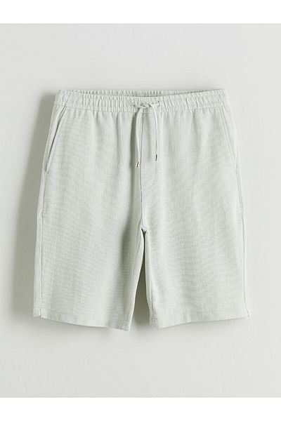 LC Waikiki Standard Mold Linen Look Men's Shorts