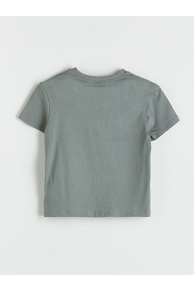 LC Waikiki New Season Crew Neck Printed Boys' T-Shirt - S5Pl43Z1