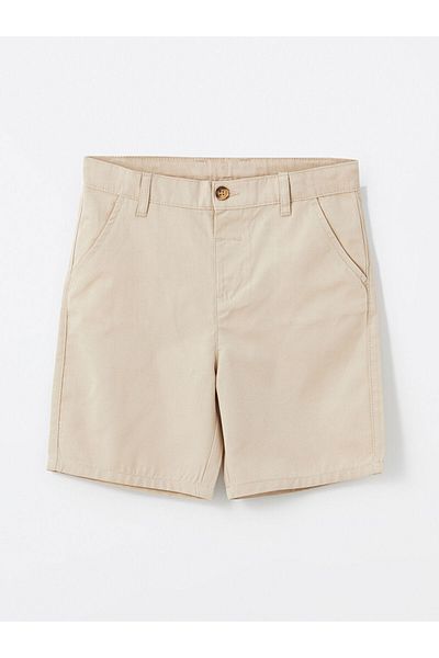 LC Waikiki New Season Elastic Waist Gabardine Boy's Shorts - S5I017Z1