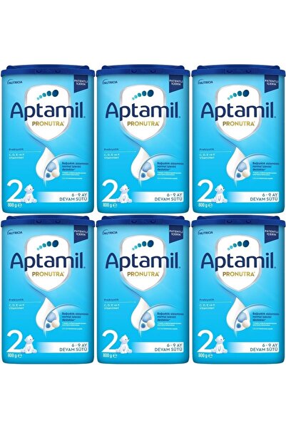 Aptamil Nutrıcıa Aptamil Pronutra 800GR Devam Sütü No:2 (6-12 Ay) (6 Lı Set)