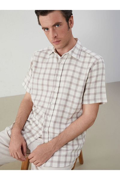 LC Waikiki Regular Fit Plaid Men's Shirt