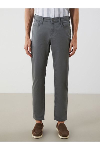 LC Waikiki New Season Standard Fit Gabardine Men's Chino Trousers - S5Cv51Z8