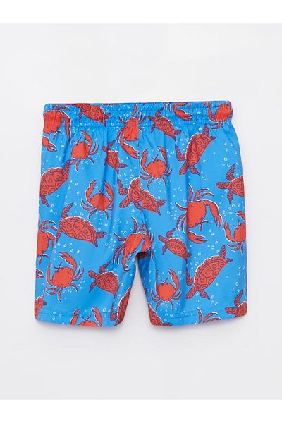 LC Waikiki Quick Dry Boys' Swim Shorts with Elastic Waist