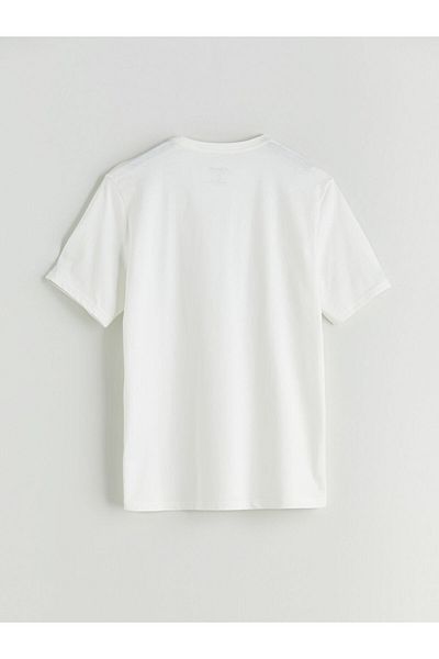 LC Waikiki Ανδρικό T-Shirt από βαμβακερό χτενισμένο λαιμό