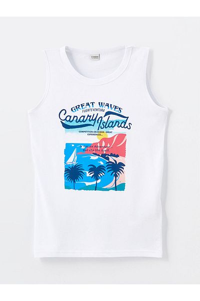 LC Waikiki Tricou pentru băiat și sorturi marine pentru sezonul nou - S4H680Z4