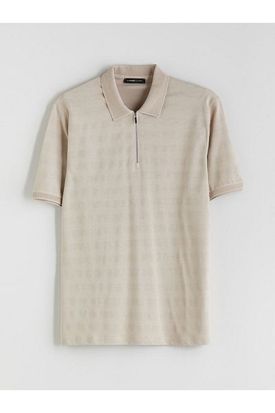 LC Waikiki Polo Neck Striped Men's T-Shirt